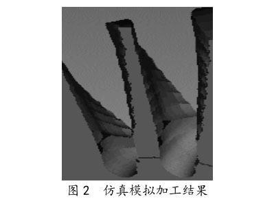 仿真模擬加工結果 仿真模擬加工結果